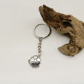 Metal Soccer Ball Keychain Minimalist Bag Charm view 4