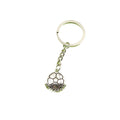 Metal Soccer Ball Keychain Minimalist Bag Charm view 5