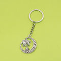 Zinc Alloy Palm Tree Keychain Tropical Bag Charm Gift view 1