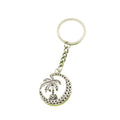 Zinc Alloy Palm Tree Keychain Tropical Bag Charm Gift view 5