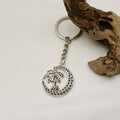 Zinc Alloy Palm Tree Keychain Tropical Bag Charm Gift view 4