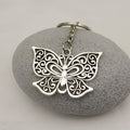 Metal Butterfly Keychain Bag Charm view 3