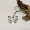 Metal Butterfly Keychain Bag Charm view 4