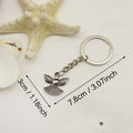 Zinc Alloy Angel Keychain For Bag Charm Gift – Silver view 2