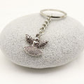 Zinc Alloy Angel Keychain For Bag Charm Gift – Silver view 3