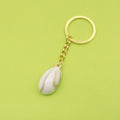 Acrylic Shell Scallop Keychain DIY Bag Charm (6513) view 1