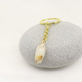 Metal Scallop Shell Cloud Keychain For DIY Gift view 3