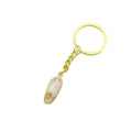 Metal Scallop Shell Cloud Keychain For DIY Gift view 5