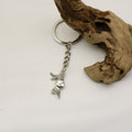 Metal Combat Helmet Keychain Bag Charm Gift view 4