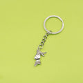Metal Combat Helmet Keychain Bag Charm Gift view 1