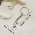 Metal Combat Helmet Keychain Bag Charm Gift view 2
