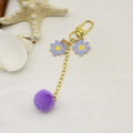 Metal Japanese Sakura Hollow Keychain Phone Bag Charm view 6