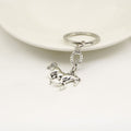 Metal Western Horse Horseshoe Keychain Key Ring Gift view 4