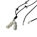 Old Money Faux Pearl Peanut Pod Geometric Sweater Necklace For Women, New Chinese Ethnic Style view 5
