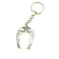 Zinc Alloy Horseshoe Keychain Good Luck Gift Key Ring view 5