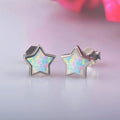 Colorful Star Stud Earrings For Women Dopamine Fairy Style Sticker Look Trendy Girl Accessories view 5