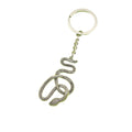 Zinc Alloy Minimalist Snake Keychain For Gift Key Ring view 5