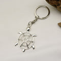 Zinc Alloy Minimal Turtle Keychain Bag Charm Key Ring Gift view 4