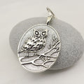 Zinc Alloy Owl Keychain Bag Charm Gift Accessory view 3