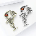 Alloy Rhinestone Cat Brooch Pin For Women's Cardigan And Coat view 3