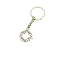 Zinc Alloy Olive Branch Keychain Minimalist Key Ring Gift view 5