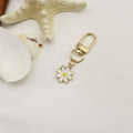 Metal Daisy Keychain AirPods Bag Charm Gift view 7
