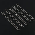 5cm DIY Necklace Bracelet Extension Tail Chain, 0.5mm Thick Jewelry Connector Accessory view 3