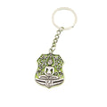 Metal Minimalist Buddha Statue Keychain Car Key Ring view 5