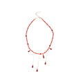 Light Luxury Artificial Crystal Beaded Tassel Geometric Collarbone Choker Necklace view 5