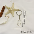 Zinc Alloy Hollow Puzzle Heart Keychain Bag Charm Gift view 2