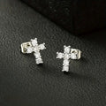 Simple European Style Stud Earrings, Unisex Fashion Commuter Accessories For view 5