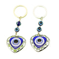 Zinc Alloy Heart Devil Blue Eye Jewelry Findings Accessories for DIY Jewelry Making view 5