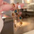 Light Luxury Geometric Square Glass Shell Bracelet For Minimalist Daily Commuter Jewelry view 2