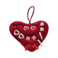 Alloy Heart And Bow Rhinestone Stud Earrings Jewelry Set Casual Minimalist Daily Style view 5