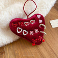 Alloy Heart And Bow Rhinestone Stud Earrings Jewelry Set Casual Minimalist Daily Style view 2