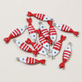 18x5mm 0.3g Gold Zinc Alloy Charm Pendant for DIY Necklace Bracelet Jewelry Making view 3