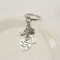 Stainless Steel Pet Memorial Keychain Dog Cat Remembrance Gift view 3