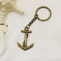 Zinc Alloy Simple Anchor Keychain Bag Charm Gift view 6