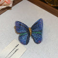 Light Luxury New Chinese Embroidered Fabric Butterfly Brooch For Elegant Suit Accessories view 4
