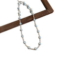 Irregular Round Faux Pearl Necklace For Women Vintage Elegant Light Luxury Collarbone Chain view 5