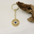 Zinc Alloy Evil Eye Hamsa Hand Keychain For Bag Charm view 4