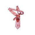 Light Luxury Embroidered Flame Heart Tie Sweater Necklace Unique Geometric Choker for Women view 5