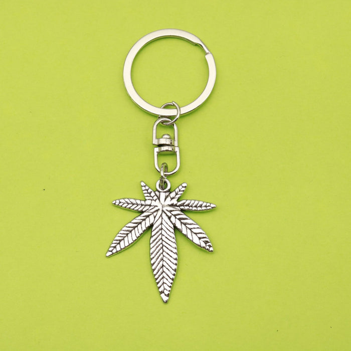 Silver Zinc Alloy Maple Leaf Jewelry Findings Accessories for DIY Jewelry Making