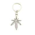 Silver Zinc Alloy Maple Leaf Jewelry Findings Accessories for DIY Jewelry Making view 5