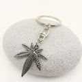 Silver Zinc Alloy Maple Leaf Jewelry Findings Accessories for DIY Jewelry Making view 3