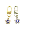 Zinc Alloy Evil Eye Good Luck Keychain Gift view 5