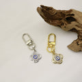 Zinc Alloy Blue Evil Eye Good Luck Keychain Gift view 4