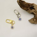 Metal Blue Evil Eye Good Luck Keychain Protection Gift (3688) view 4