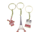 Zinc Alloy Paris Eiffel Tower Keychain Travel Gift view 5