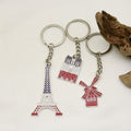 Zinc Alloy Paris Eiffel Tower Keychain Travel Gift view 4